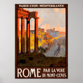 Rom Travel Poster (Vorne)