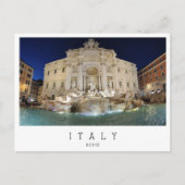 Rom, Trevi-Brunnen, Italien Postkarte (Vorderseite)