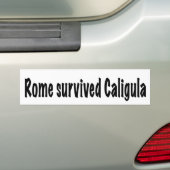 Rom überlebte Caligula Autoaufkleber (Auf Auto)