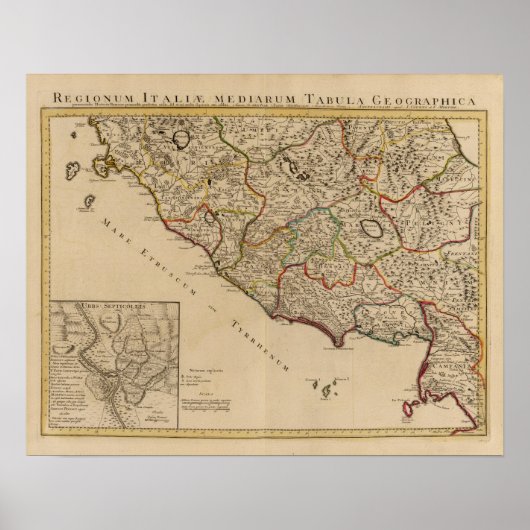 Rom und Italien Poster (Vorne)