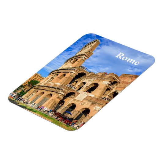 Rom und Kolosseum Vinyl Magnet (Linke Seite)