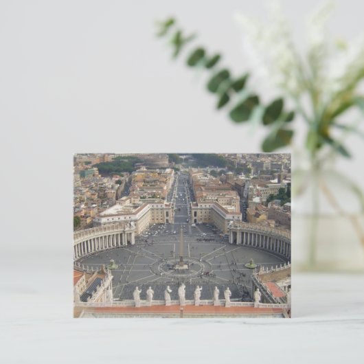 Rom - Vatikan Postkarte (Stehend Vorderseite)