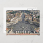 Rom - Vatikan Postkarte (Vorne/Hinten)