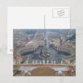 Rom, vatikanische Stadt Postkarte (Vorne/Hinten)