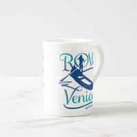 Rom Venedig Knochen China Tasse