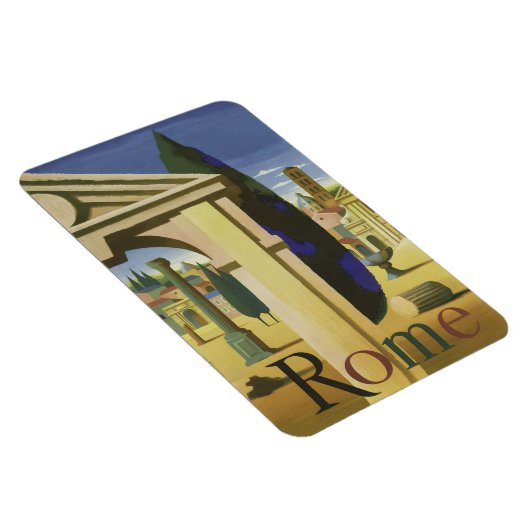 Rom Vintag Reise Magnet (Rechte Seite)