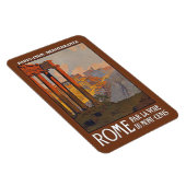 Rom Vintag Reise Magnet (Rechte Seite)