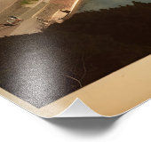Rom-Vintage-Plakat Fotodruck (Ecke)