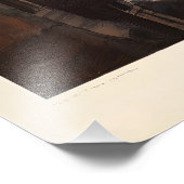 Rom-Vintage-Plakat Fotodruck (Ecke)