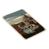 Rom-Vintage-Plakat Magnet (Rechte Seite)