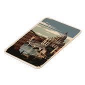 Rom-Vintage-Plakat Magnet (Linke Seite)
