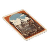 Rom-Vintage-Plakat Magnet (Rechte Seite)