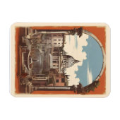 Rom-Vintage-Plakat Magnet (Horizontal)