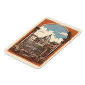 Rom-Vintage-Plakat Magnet (Linke Seite)