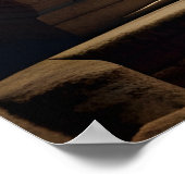 Rom-Vintage-Plakat Poster (Ecke)