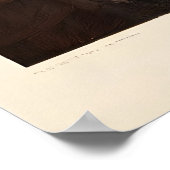 Rom-Vintage-Plakat Poster (Ecke)