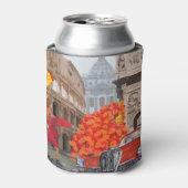 Rom-Vintage-Poster mit Raingesang Dosenkühler (Kanne Vorderseite)