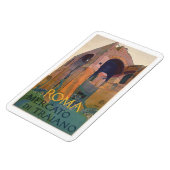 Rom Vintage Reise Magnet (Linke Seite)