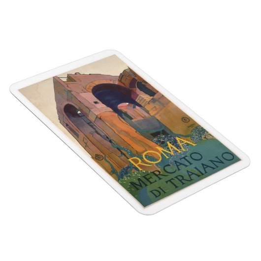 Rom Vintage Reise Magnet (Rechte Seite)