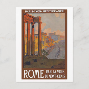 Rom Vintage Reise Postkarte