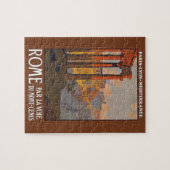 Rom Vintage Reise Puzzle (Horizontal)
