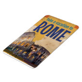 Rom Vintage Travel Poster Magnet (Linke Seite)