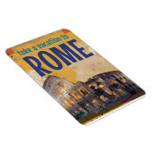 Rom Vintage Travel Poster Magnet (Rechte Seite)