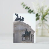Rom. Vittorio Emanuele Denkmal Postkarte (Stehend Vorderseite)