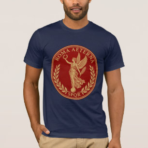 Roma Aeterna – Römischer geflügelter Sieg SPQR T-Shirt