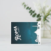 Roma bei Nacht - Postkarte (Stehend Vorderseite)