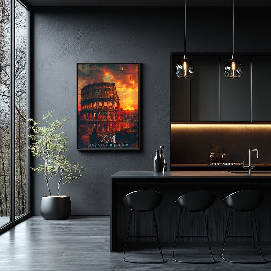 Roma Belleza Eterna en la Ciudad Eterna Poster