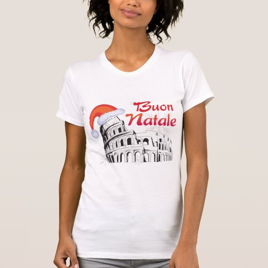 Roma Buon Natale T-Shirt (Vorderseite)