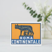Roma Continentale Postkarte (Stehend Vorderseite)