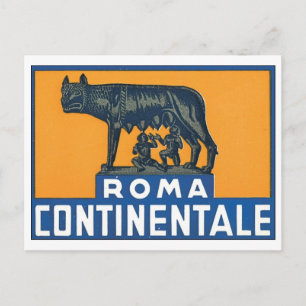 Roma Continentale Postkarte