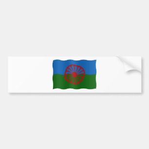 Roma Flag Autoaufkleber