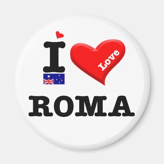 ROMA - I LIEBE MAGNET (Vorne)