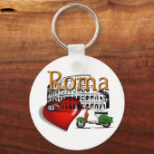 Roma in my Heart Schlüsselanhänger (Vorderseite)
