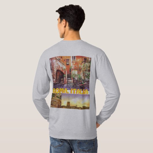 ROMA ITALIA AKA TOSCALINO T-Shirt (Schwarz voll)