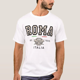 Roma Italia Est 753 v. Chr. Vintage Varsity T-Shirt