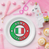 Roma Italia Pappteller (Party)