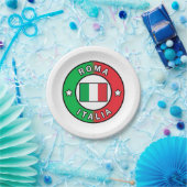Roma Italia Pappteller (Party)