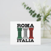 Roma Italia Postkarte (Stehend Vorderseite)