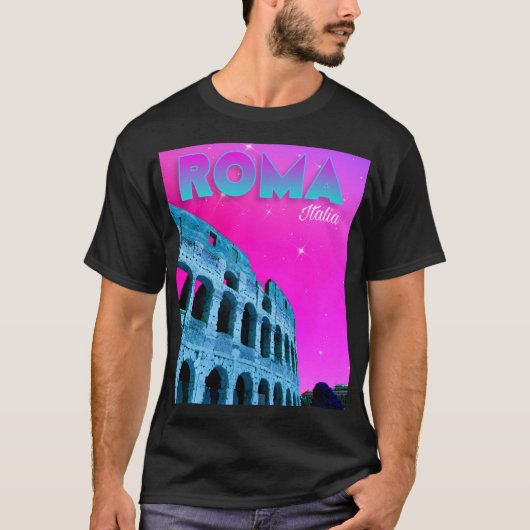 Roma Italia - Rome Italy - Colosseum T-shirt (Vorderseite)