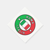 Roma Italia Serviette (Ecke)