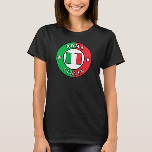 Roma Italia T-Shirt (Vorderseite)