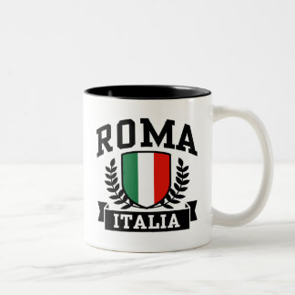 Roma Italia Zweifarbige Tasse