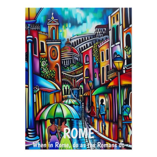 Roma: La Ciudad Eterna Poster (Vorderseite)