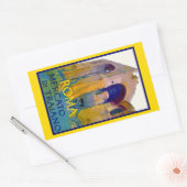 Roma ~ Mercato di Traiano Rechteckiger Aufkleber (Umschlag)