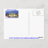 ROMA (MOJISOLA GBADAMOSI OKUBULE) POSTKARTE (Rückseite)