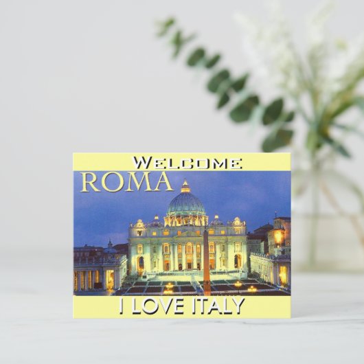 ROMA (OLUBODE GBADAMOSI) POSTKARTE (Stehend Vorderseite)